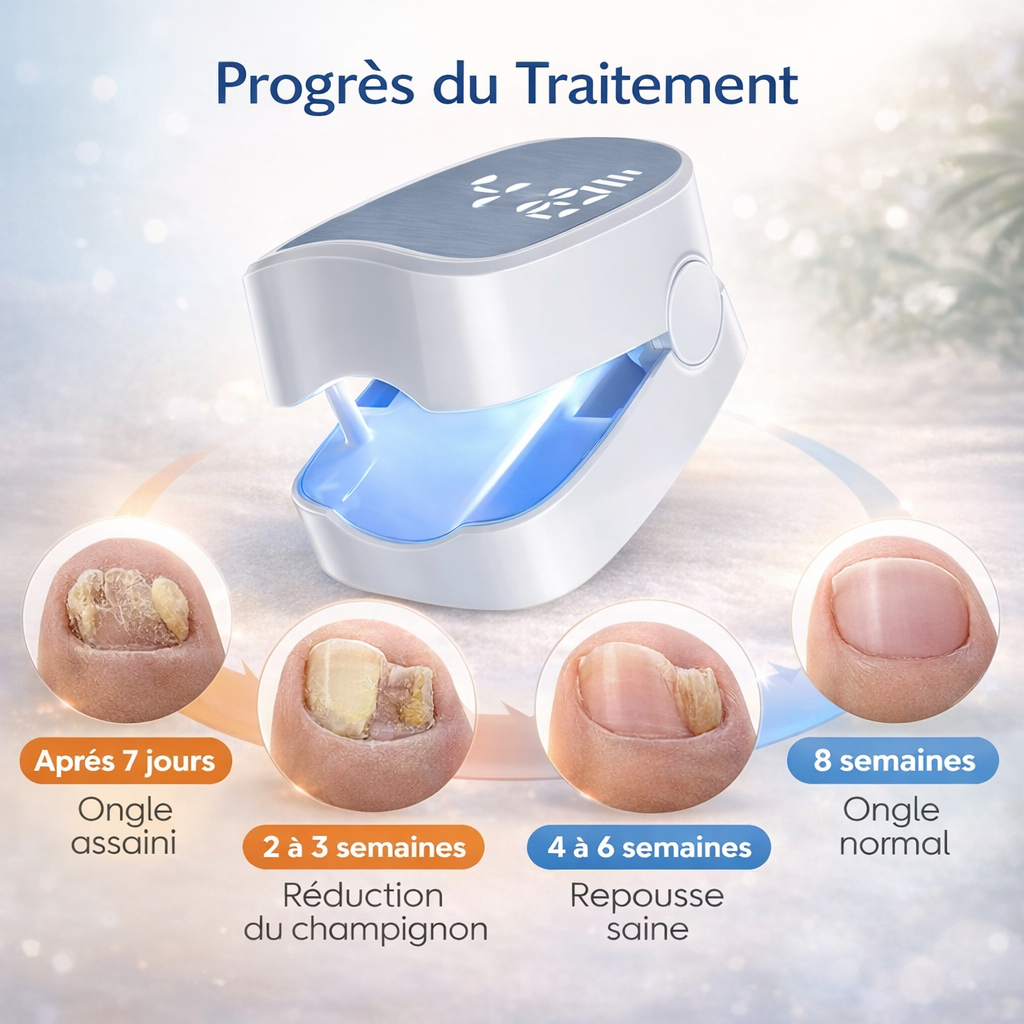ZenLight™ Pro – Appareil lumineux pour le soin des ongles à domicile