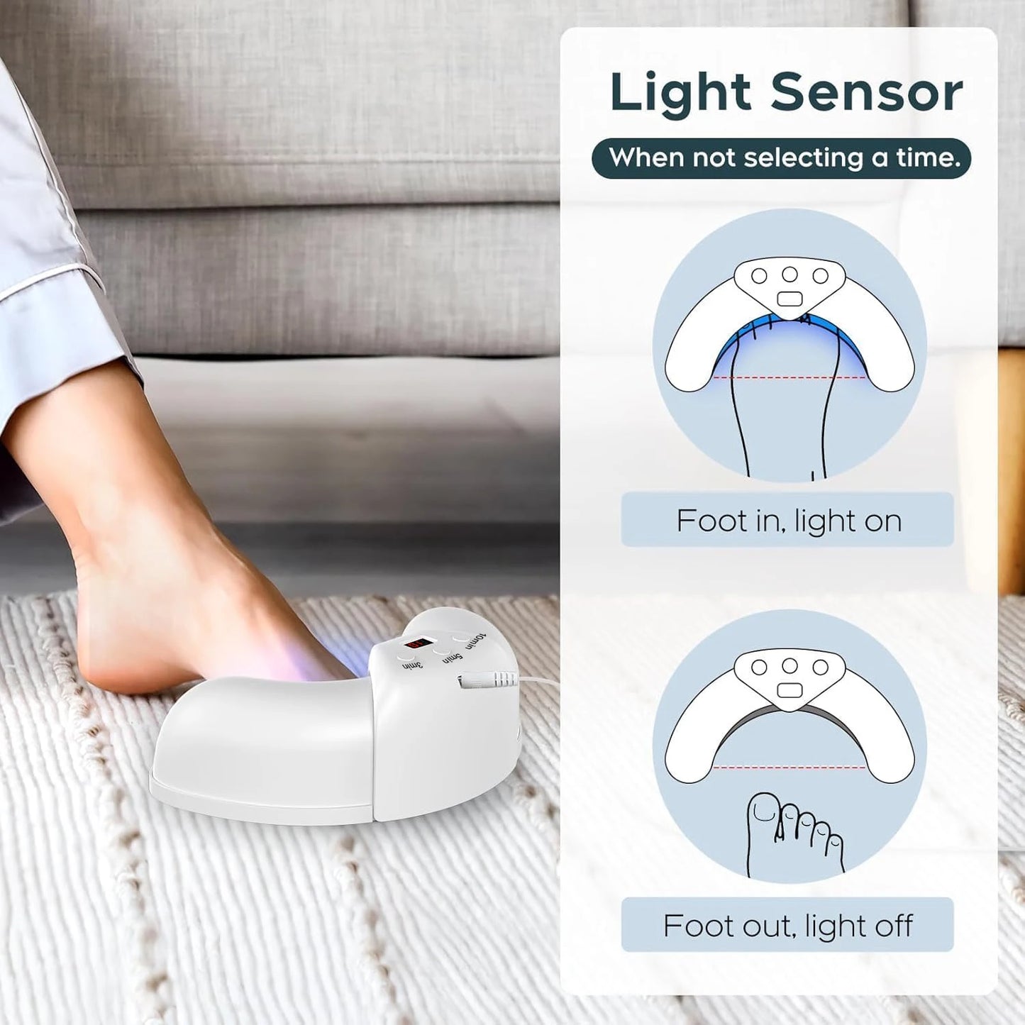 Home Nail Fungus Therapy Laser Device Hand and foot Anti Fungal Tools Onychomycosis instrument Repair Nail Fungus Light Device