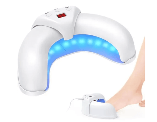Appareil anti-mycose des pieds par lumière LED pour aider à réduire les champignons des ongles
