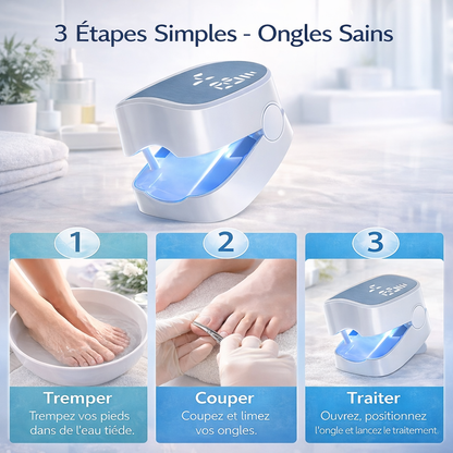 ZenLight™ Pro – Appareil lumineux pour le soin des ongles à domicile